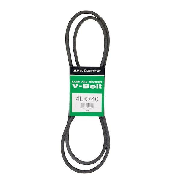 Mbl Mitsuboshi Super KB Standard V-Belt 0.5 in. W X 74 in. L For Riding Mowers 4LK740A - main